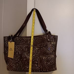 PATRICIA NASH bag and matching wallet